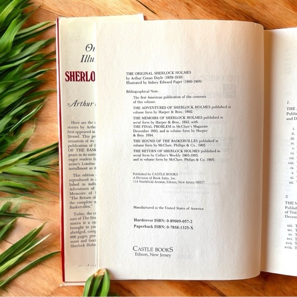 The Original Illustrated Sherlock Holmes by Arthur Conan Doyle | Hardcover - Picture 9 of 12